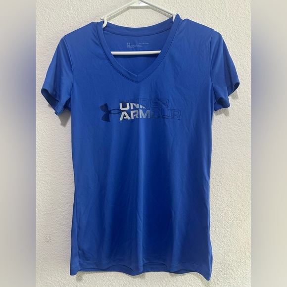 Under Armour Blue Short Sleeve Tee size XS - Picture 2 of 6